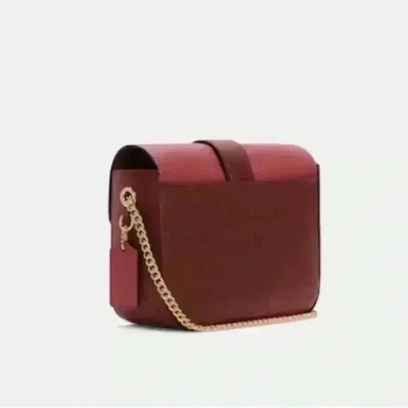 Coach Gemma Crossbody Bag In Colorblock With Butterfly Buckle EUC - Picture 3 of 14